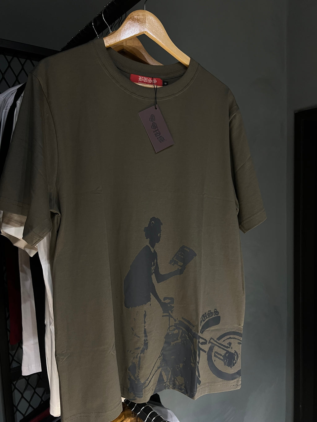 CAMISA BUSS GRAU VERDE