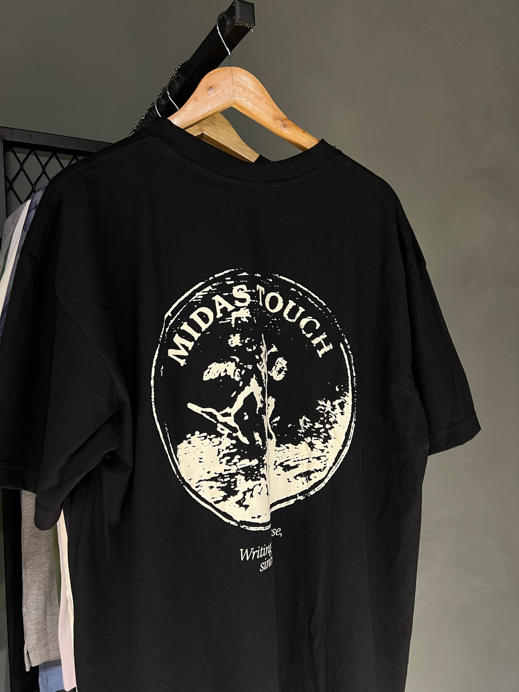 CAMISA MIDAS STAMP BLACK