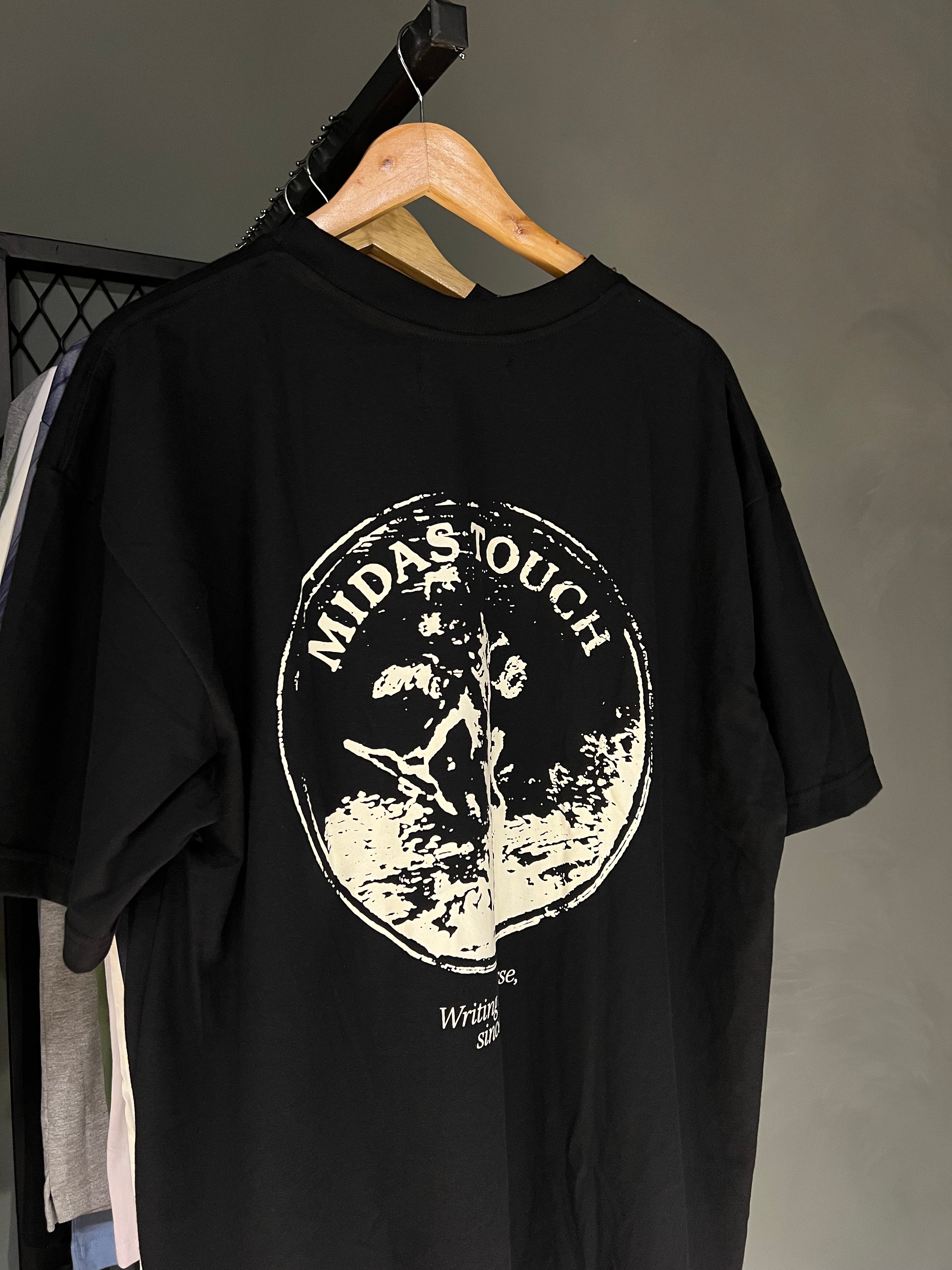 CAMISA MIDAS STAMP BLACK