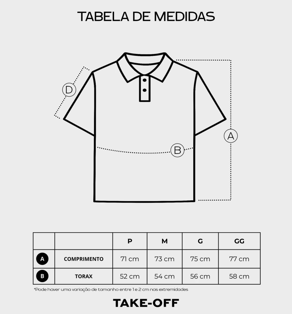 CAMISA POLO TAKE OFF JERSEY