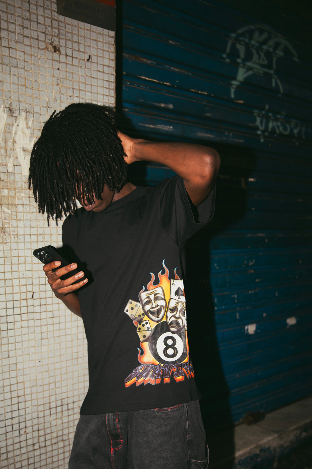 CAMISA SURVIVAL 8 BLACK