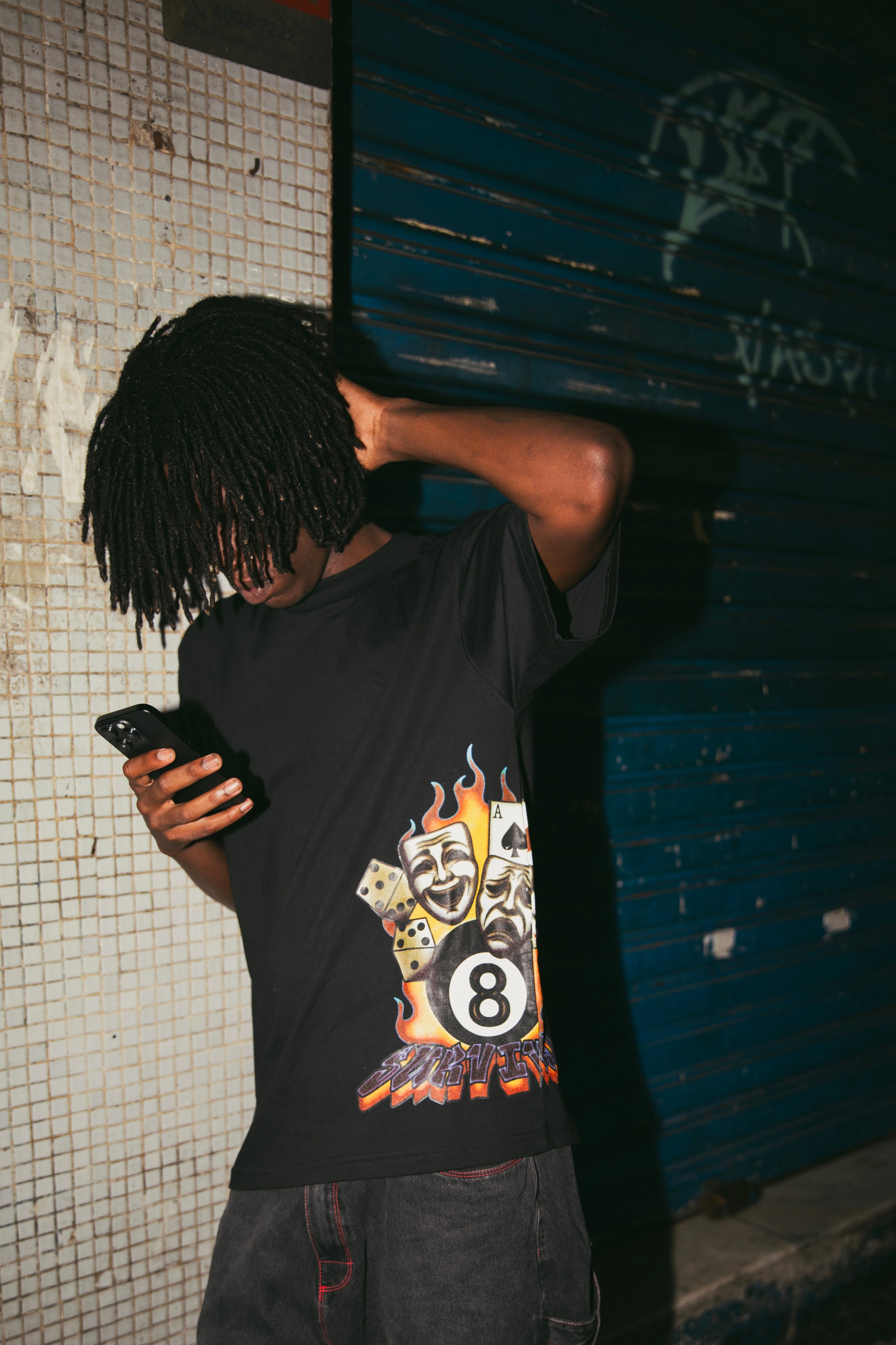 CAMISA SURVIVAL 8 BLACK
