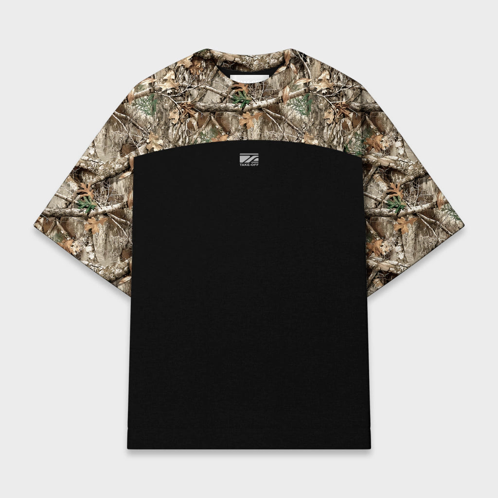 CAMISA TAKE OFF SURFACE BLACK