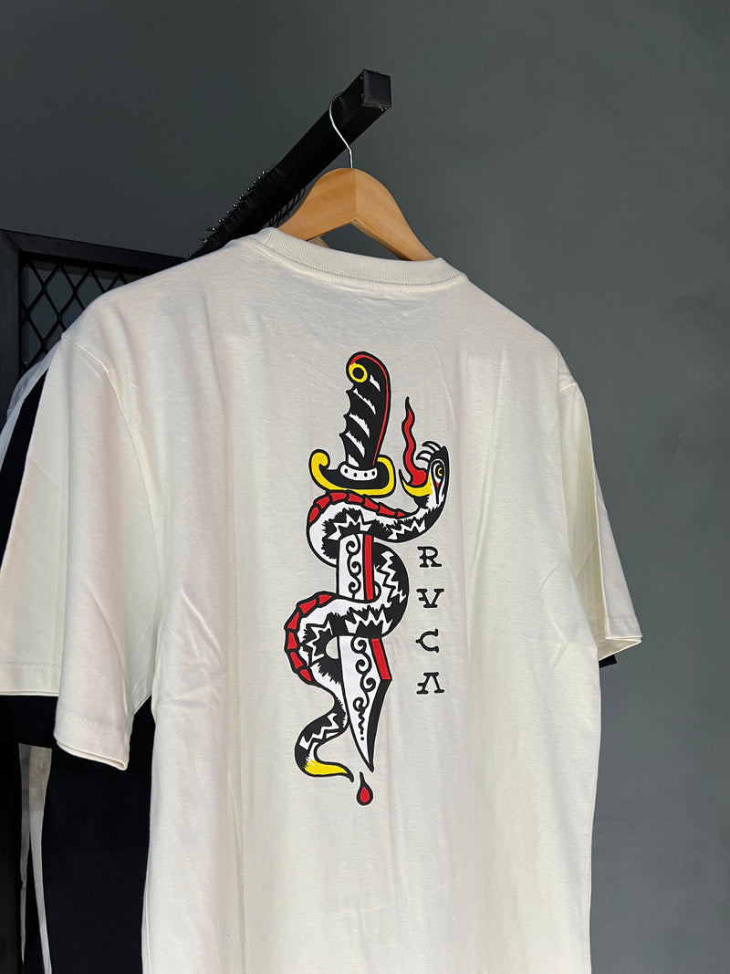 CAMISA RVCA SNAKE AREIA