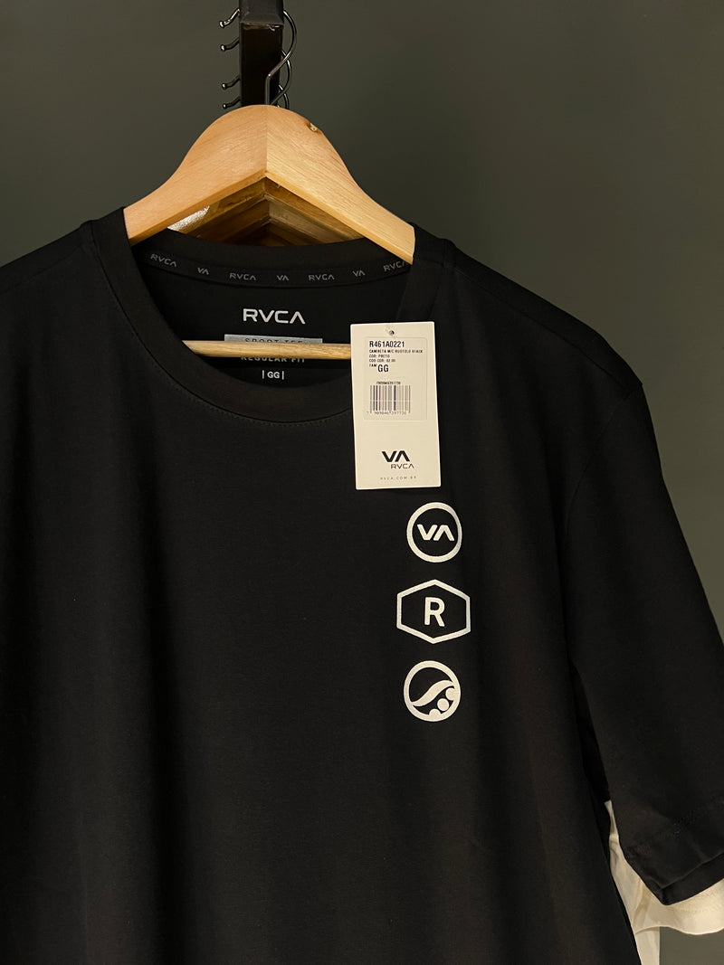 CAMISA RVCA x RUOTOLO BLACK